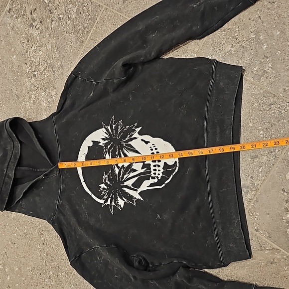 CHRLDR ladies slouchy cropped hoodie in size M - Picture 5 of 10